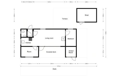 Dalby Huse House | Holiday Home With Large Garden Near Jægerspris