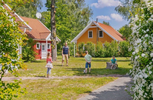 Muritz Apartment | Holiday house crane, 8 pers., Dishwasher, fireplace (3) - Feriendorf Müritzufer