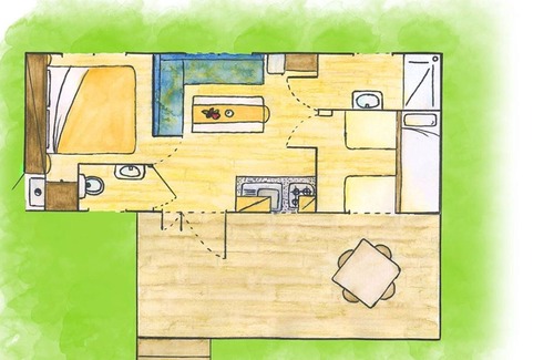 Pieve Vecchia House | Holiday resort Baia Verde - Mobilehome Charme AGBER (3250)