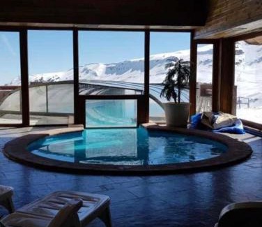 Valle Nevado Apartment | HOM I SKI IN OUT Edif Valle del Sol 3D3B y Jacuzzi VS307