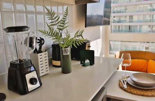 Nunoa Apartment | HOM I Studio 2pax cerca de metro Nunoa con Parking