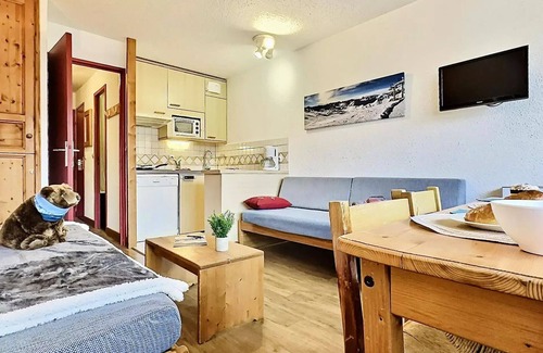 Le Lavachet Apartment | Home Club Residence - Studio 4 people + parking in the heart of Lavachet