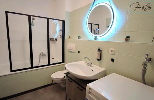 Pasing - Obermenzing Apartment | HOMELY STAY Serenity Greens - Stylisch Studio-Apartment with kitchen - 10 min to central station