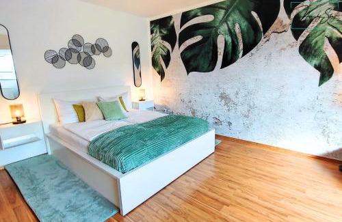 Pasing - Obermenzing Apartment | HOMELY STAY Serenity Greens - Stylisch Studio-Apartment with kitchen - 10 min to central station