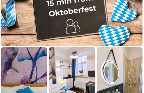 Obergiesing Apartment | HOMELY STAY Studio 1 - Small and cozy Self-Check-In Room in Munich