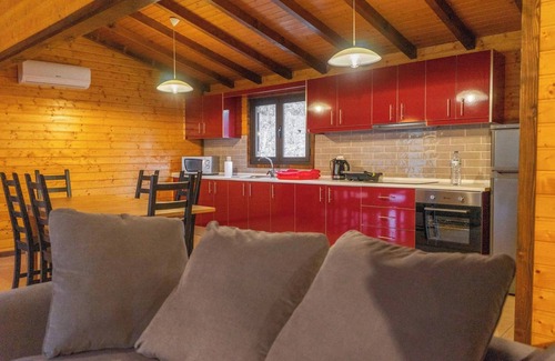 Branca Ski Chalet | Homerez - Charming Chalet in Branca with Shared Pool