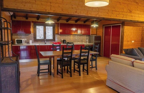 Branca Ski Chalet | Homerez - Charming Chalet in Branca with Shared Pool