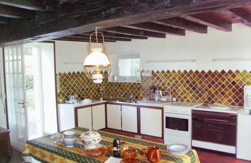 Genouillac House | Homerez - Spacious House La Perdussie with Garden
