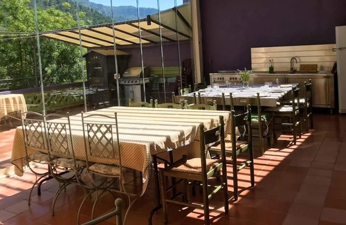 Olivetta San Michele House | Homerez - House 14 km away from the beach for 18 ppl. with terrace at Olivetta