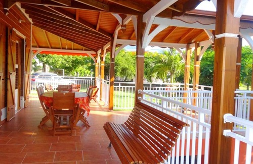 Massioux House | Homerez - House 7 km away from the beach for 6 ppl. with garden at Anse-Bertrand
