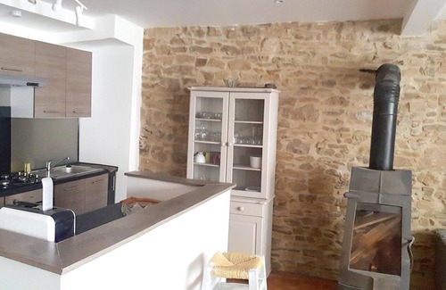 La Porcherie House | Homerez - House for 4 ppl. with shared pool, garden and terrace at La Porcherie