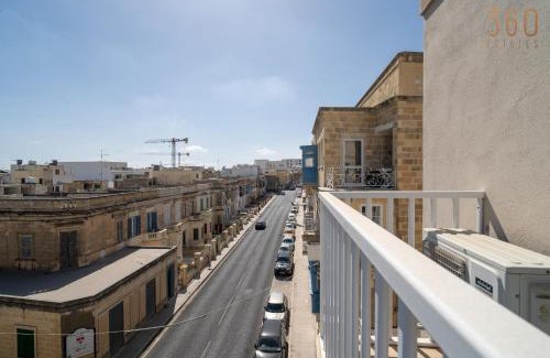 Birkirkara Apartment | Homey 1BR home with Balcony in Heart of Malta by 360 Estates