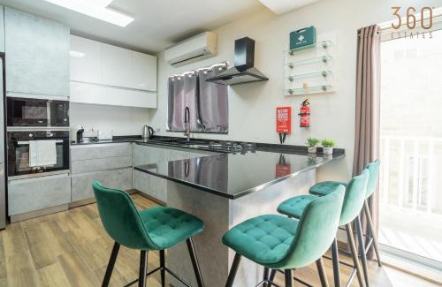 Birkirkara Apartment | Homey 1BR home with Balcony in Heart of Malta by 360 Estates