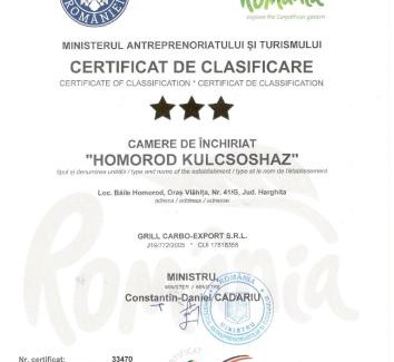 Baile Homorod House | Homoród Kulcsosház