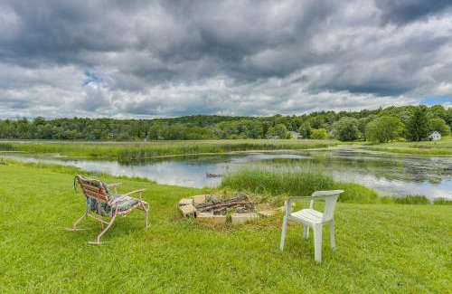 White Mills House | Honesdale Cabin on 110-Acre Farm Pets Welcome!