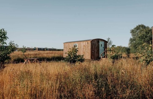 Bedfield Cabin | Honeysuckle Farm Hut 4 - Suffolk Farm Holidays