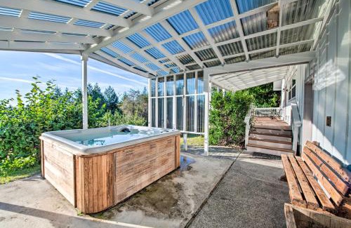 Brinnon House | Hood Canal Home with Hot Tub - Bordering Olympic NP!