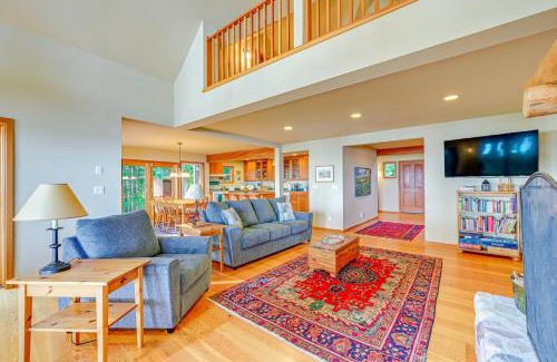 Brinnon House | Hood Canal Home with Stunning Views and Private Beach