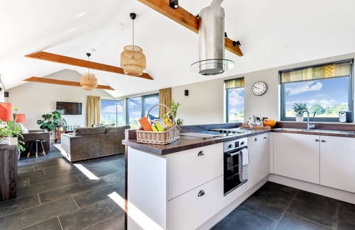 Bridport House | Hoods - A stylish former milking parlour with outstanding rural views of Dorset.