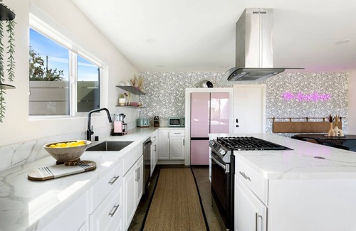 Yucca Valley House | Hoopa House by Fieldtrip | Pickleball + 2 Pools