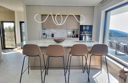 Agios Nikolaos Villa | Horizon View Villa with Endless View
