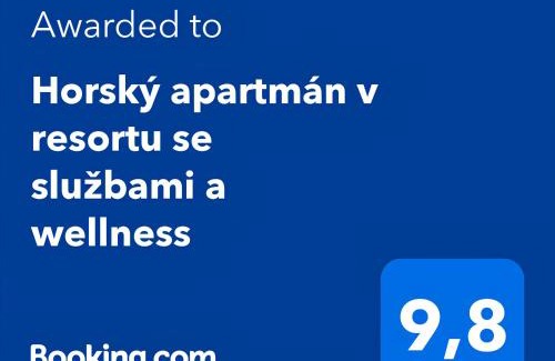 Vrchlabi Apartment | Horský apartmán v resortu se službami - WELLNESS DOČASNĚ MIMO PROVOZ