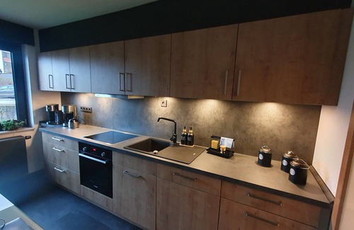 Vlotho House | Horstblick, terrace/elec. Awning, carport space, lockable bicycle shed