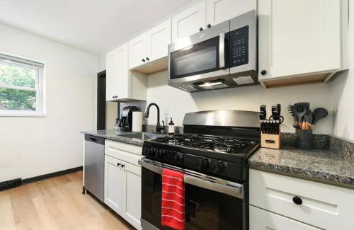 Lower Lawrenceville Apartment | HostWise Stays - Pet Friendly Butler St Apt, Ground Floor with Private Entrance
