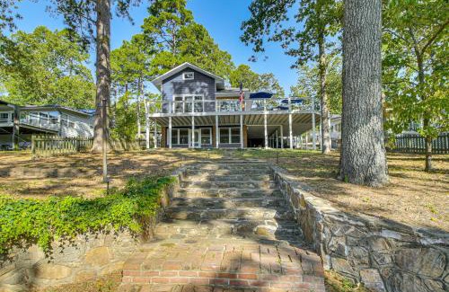 Rockwell House | Hot Springs Lakefront Home with Dock and Water Views!