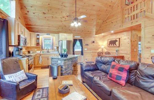 Morganton House | Hot Tub and Game Room Charming Morganton Cabin!