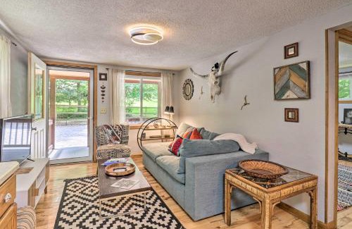 Maggie Valley House | Hot Tub and Grill Maggie Valley Creekside Cottage