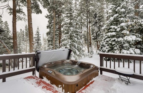 Christie Heights House | Hot Tub and Ski Shuttle Forested Breckenridge Home!