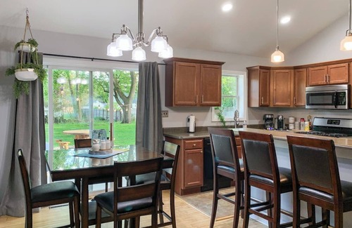 South Bend House | Hot Tub | Backyard Oasis | Game Room | |Coffee Bar