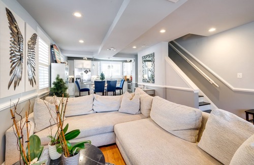 Washington House | Hot Tub & Rooftop Game Room: Unique Home in DC