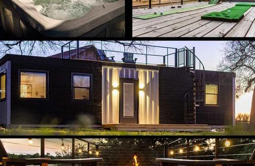 Waco House | Hot Tub! The Blue Ridge Luxury Container Home