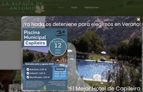 Capileira Hotel | Hotel Rural Alfajía de Antonio