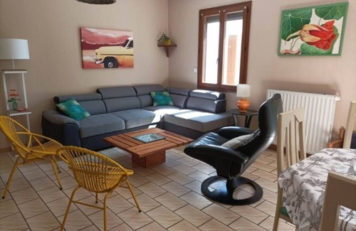 Wimille House | House 100 m2 Plein pied, Proche mer 6 pers Jardin clos Grande terrasse parking