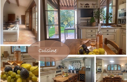 Montauroux House | HOUSE 260 m2, 5* CLIMATIZED, 5 BEDROOMS, 6 BATHROOMS, HEATED SWIMMING POOL,