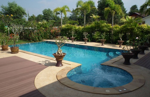 Thai Mueang Villa | House and pool facing the ocean, golf 2 km away, breakfast and cleaning included