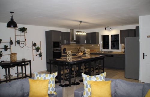 Le Tilleul House | House near Etretat with 16 beds hamman + spa.