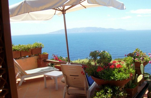Cala Piccola House | House seaview terrace, pool, solarium, priv beach inclusive ideal for 4 all incl