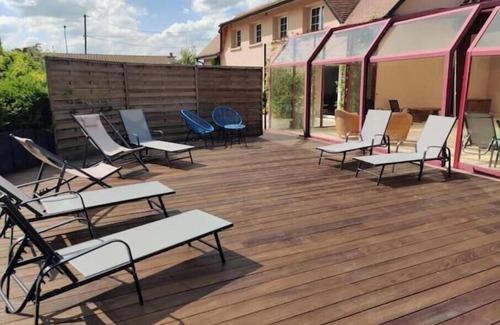Chatillon-sur-Morin House | House swimming pool jacuzzi garden 1h from Paris