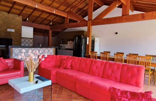 Jardim Estancia Brasil House | House with heated pool in condominium overlooking Pedra Grande
