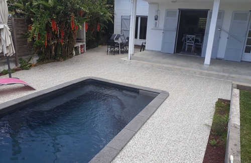 Sainte Marie House | House with pool and open view