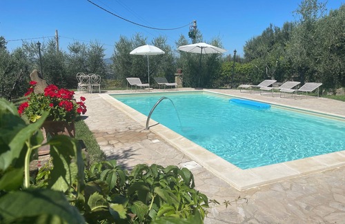 Deruta Villa | House With Private Pool and Fenced Garden in Quiet Location. Panoramic Views