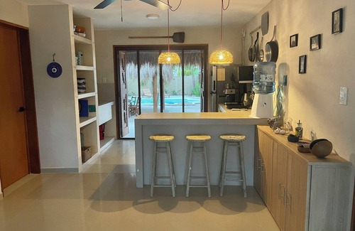 Chelem House | House with private pool 100 meters from the Yucatan beach!