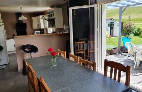 Montfaucon House | House with swimming pool at 450m altitude in Montfaucon