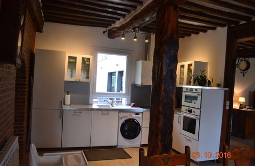 Saint-Martin-l'Hortier House | House Year-round heated private indoor pool with SPA