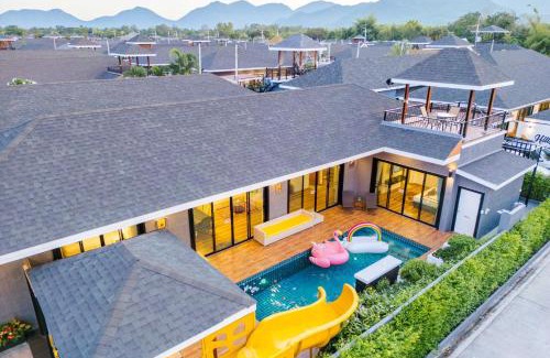 Kao Yai Villa | Hua Hin Pool Villa and Pool table with 3 bedrooms, 3 bathrooms near Cha-Am beach