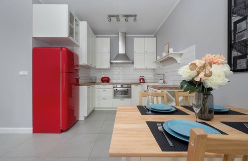 Krzyki Apartment | Hubska 62B | Wrocław The Big Apple Apartment | Parking